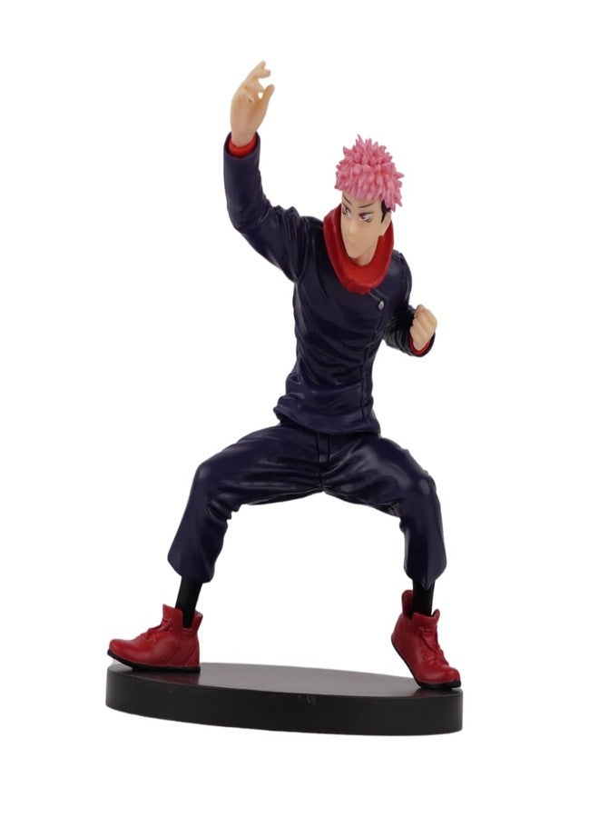 Offo Yuji Itadori Anime Action Figure - Limited Edition Jujutsu Kaisen Collectible for Car Dashboard, Shelf, Study Table & Office Desk | Durable PVC Figure for Anime Fans - Image 1